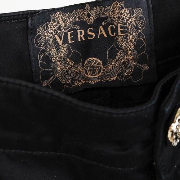 Versace Black Diamond Medusa Jeans - Picture 4 of 15